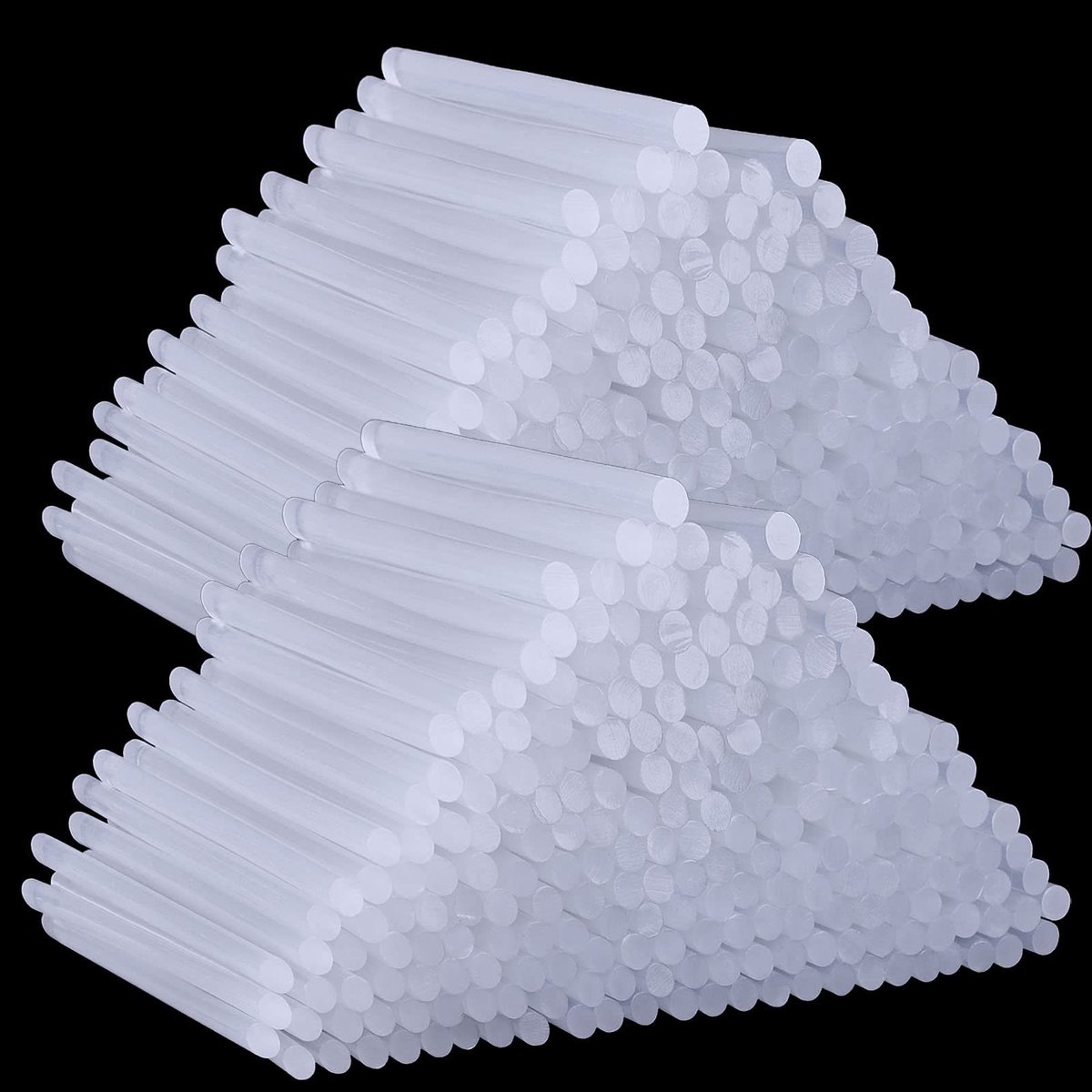 Hot Lijm Sticks - 300 Stuks - Voor Lijmen en Hobby Crafting - 7mm x 100mm - Transparant - Perfect voor Decoraties - Handig voor Reparaties