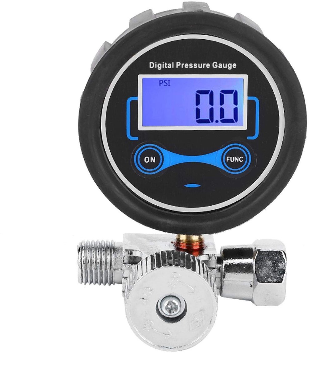 Allecto - Pneumatische Luchtregulator met Digitale Drukmeter - 1/4