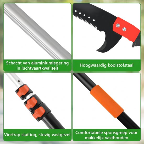 Ericbee-Tuin-Telescoopzaag-143-300 cm-verstelbaar — afbeelding 2