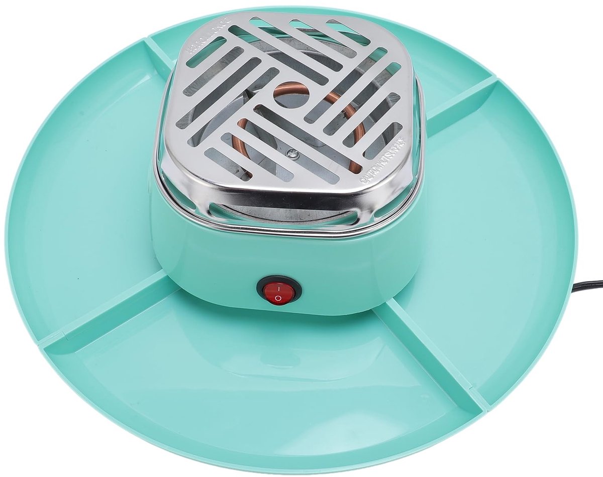 Vlemico - Elektrische S'mores Maker - Tafelmodel met Verstelbare Temperatuur - 4 Afneembare Trays - Perfect voor Feestjes - Ideaal voor Gezinnen - ...