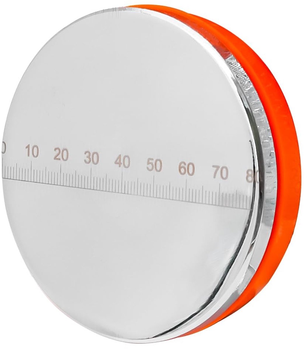 Elzusha - Stalen bankblok - Professioneel gereedschap - 7,8 cm diameter - Rubber kussenbasis - Sieraden stempelen - Metalen werktafel gereedschap -...