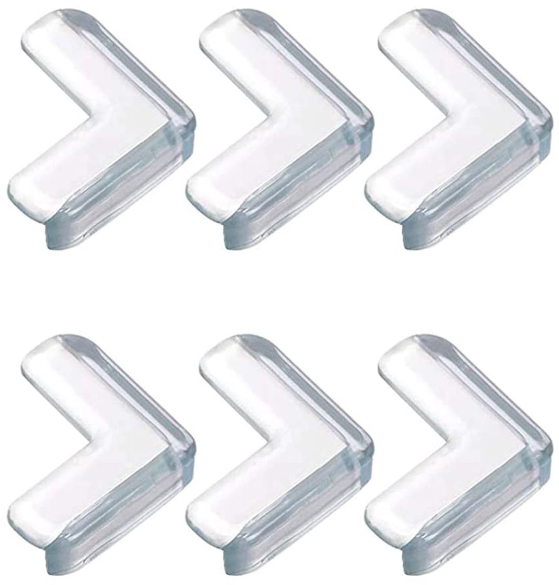 By shayne - Hoekbescherming - Tafelrandbescherming - Extra sterke lijm - Transparant - Babyveiligheid - Randbescherming voor baby's - Geschikt voor t.