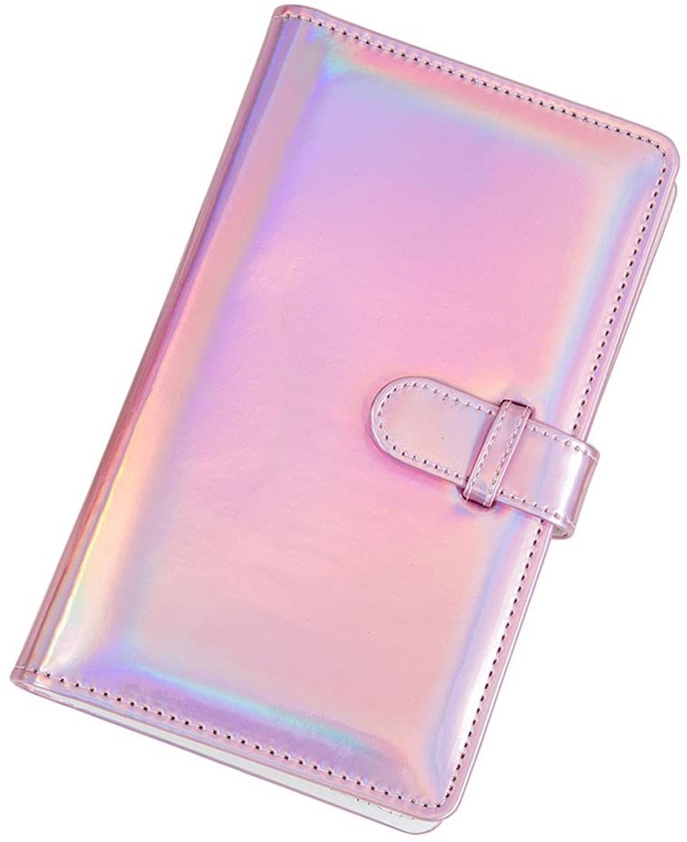 Livia home - foto album - 96 pockets - ideaal voor Fujifilm Instax Mini - rainbow - kunststof - opslag voor foto's - geschikt voor 3-inch foto's