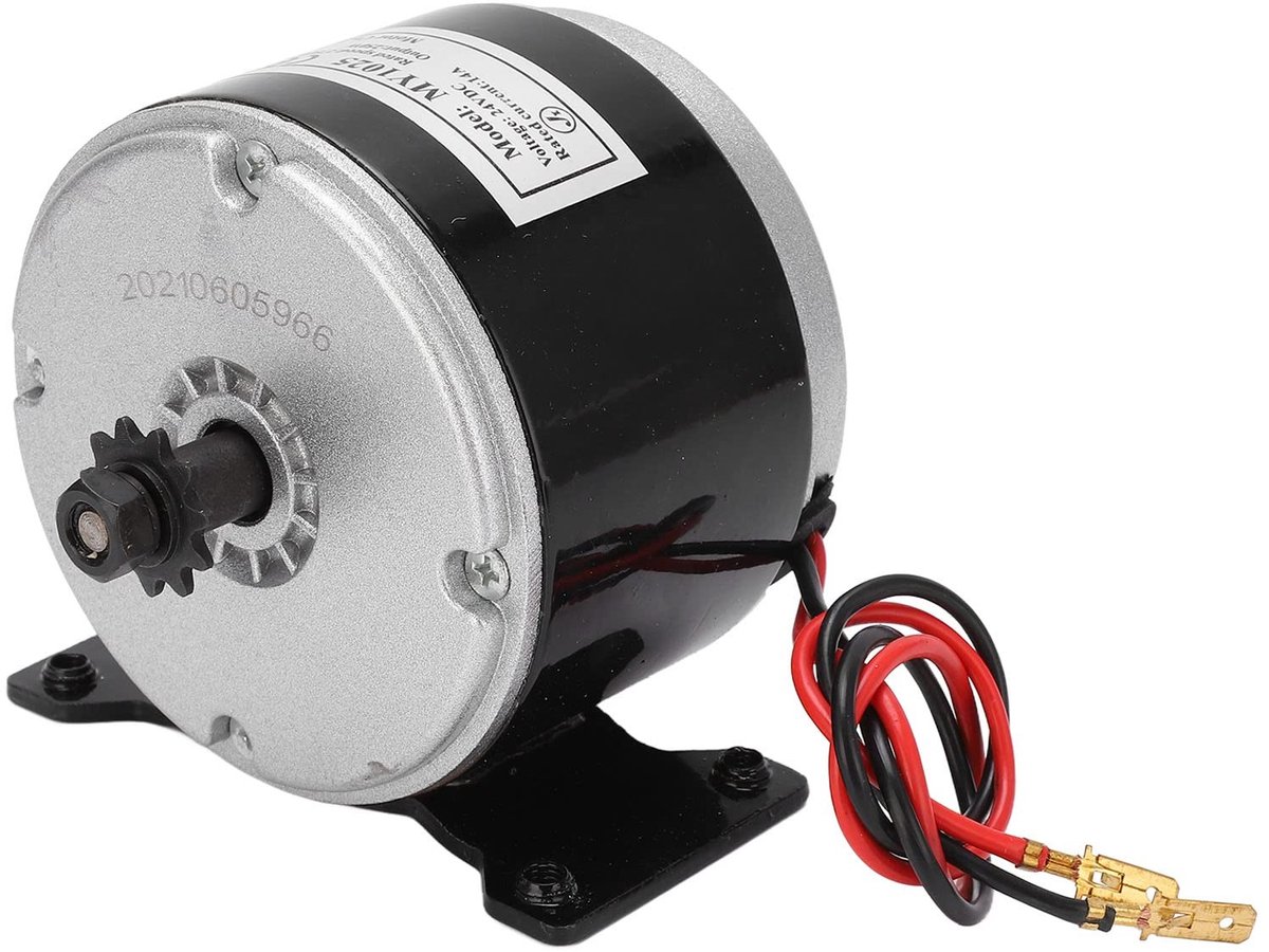 Dailygoods - Geborstelde Motor - 24V 250W - Hoge snelheid tot 2750RPM - Aluminium - Elektrische scooter - Off road voertuigen - Krachtige prestaties