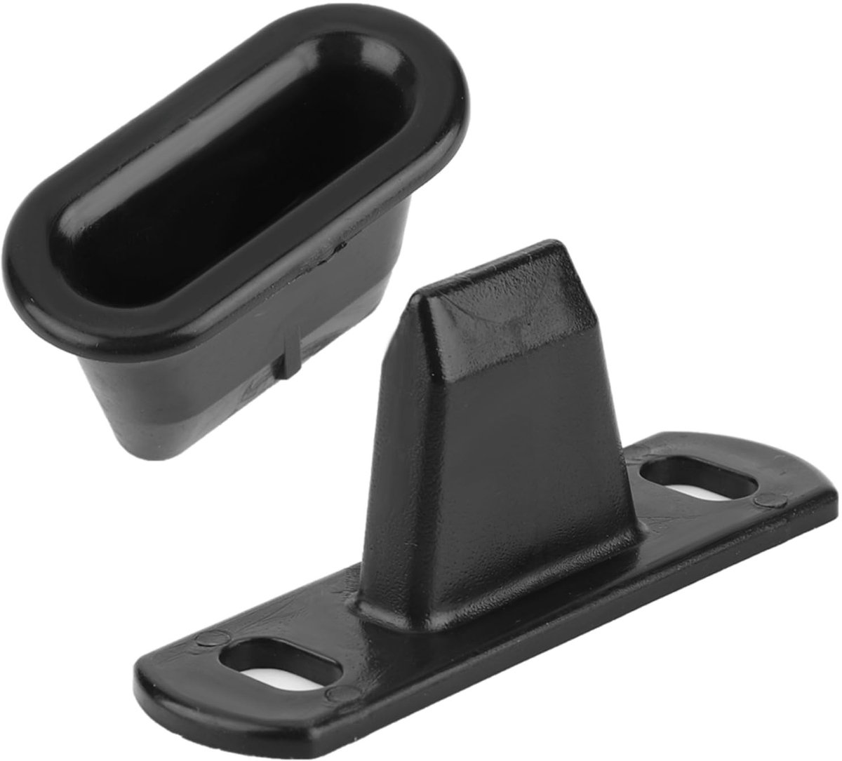 Dailygoods - Deurschuifgeleider - Deurpen - Geschikt voor Fiat Scudo 1995-2006 - Zijgeleider - Pin - Schuifdeur - Grijs - Montageset