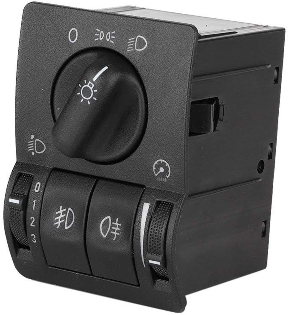 Dailygoods - Lichtschakelaar - Controle - Voor G 9908 - Afmetingen 11 x 11 x 8 cm - Ideaal voor koplampen en mistlampen - Betrouwbare schakelaar - Voo