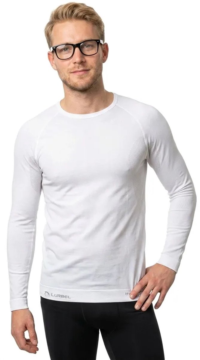 Lurbel Win Neutral T-shirt Met Lange Mouwen Wit L