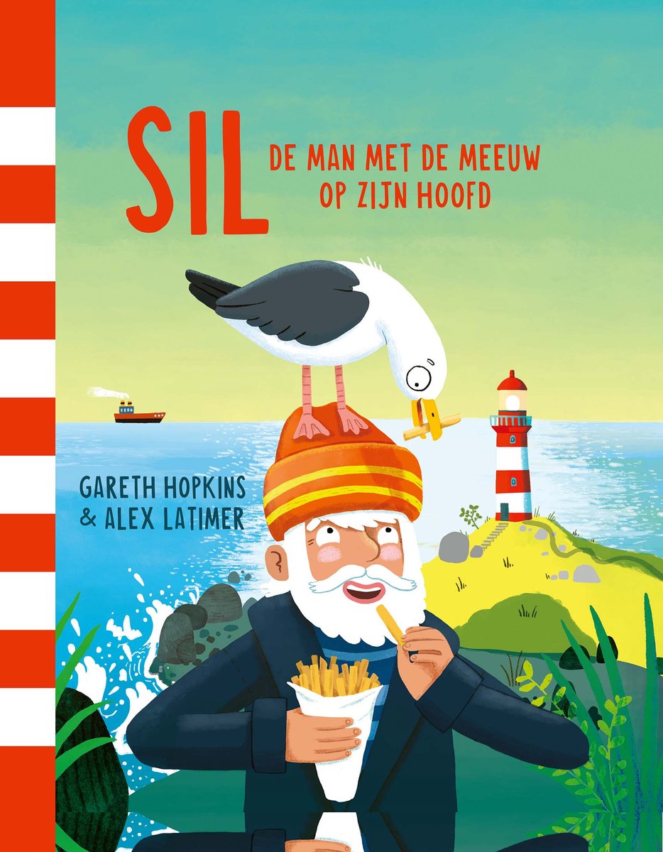 Sil, De Man Met De Meeuw Op Zijn Hoofd