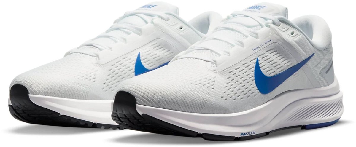 Nike Air Zoom Structure 24 ‘ Hyper Royal’ heren Hardloopschoenen” Wit
