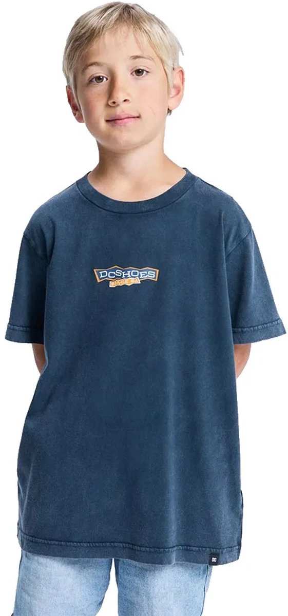 Dc Shoes Planetarium T-shirt Met Korte Mouwen 12 Years Jongen Zwart