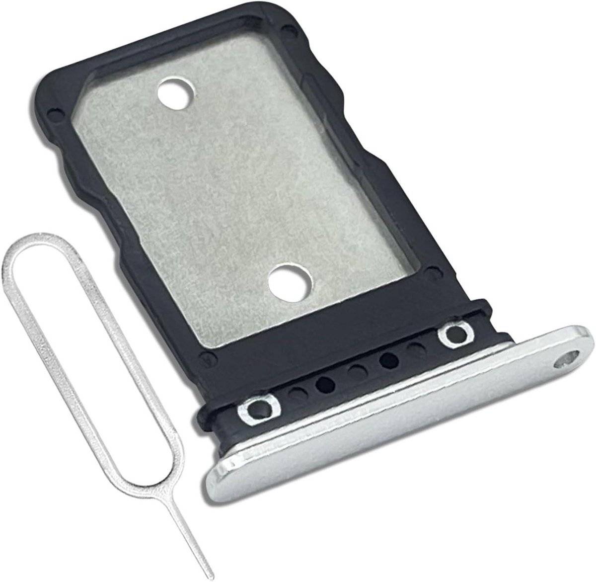 Simkaart houder - Sim tray - Telefoon reparatie - Originele kwaliteit - 12 x 8 x 1 cm - Wit