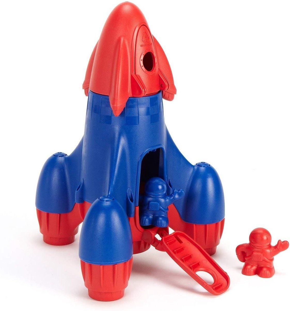 Ruimte Raket - Astronautenspel - Kinderen Spelen - Gemaakt van gerecycled plastic - 30 cm hoog - Multicolor
