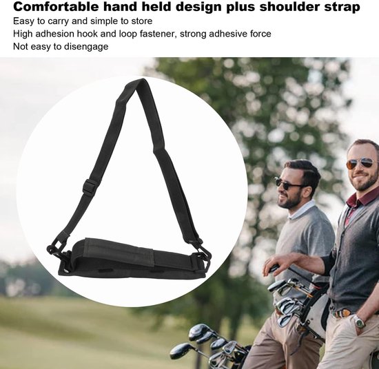 Dailygoods - Golfclubtas - Lichtgewicht Golftas - Praktisch Opvouwbaar Ontwerp - Zwart - Gemakkelijk Te Dragen - Geschikt voor Driving Range - Golfclu van Dailygoods — afbeelding 3