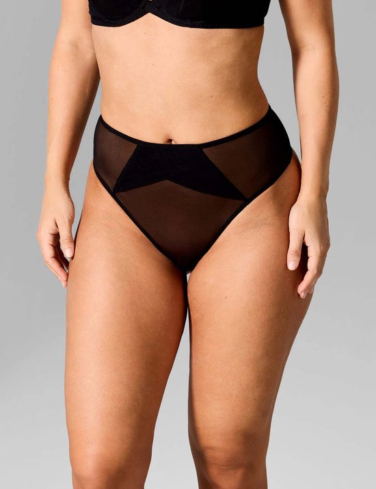 Sapph - Joyce String Zwart - maat XXL - Zwart
