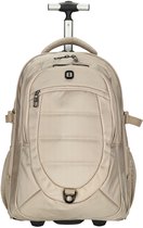 Enrico Benetti Cornell Laptop Rugzak Trolley 17 inch - Champagne
