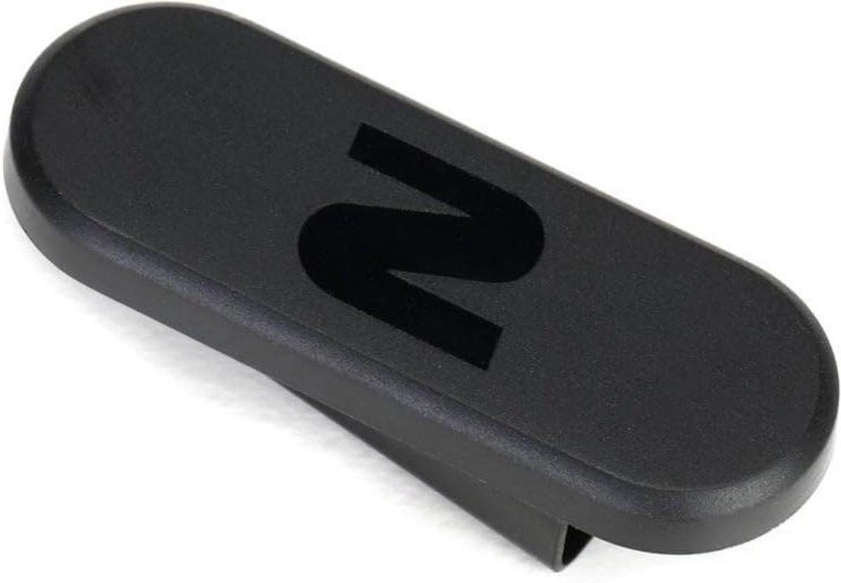 Magnetische houder - Kledingclip - Microfoon bevestigen - Tweedelige clip - 10 gram - Zwart