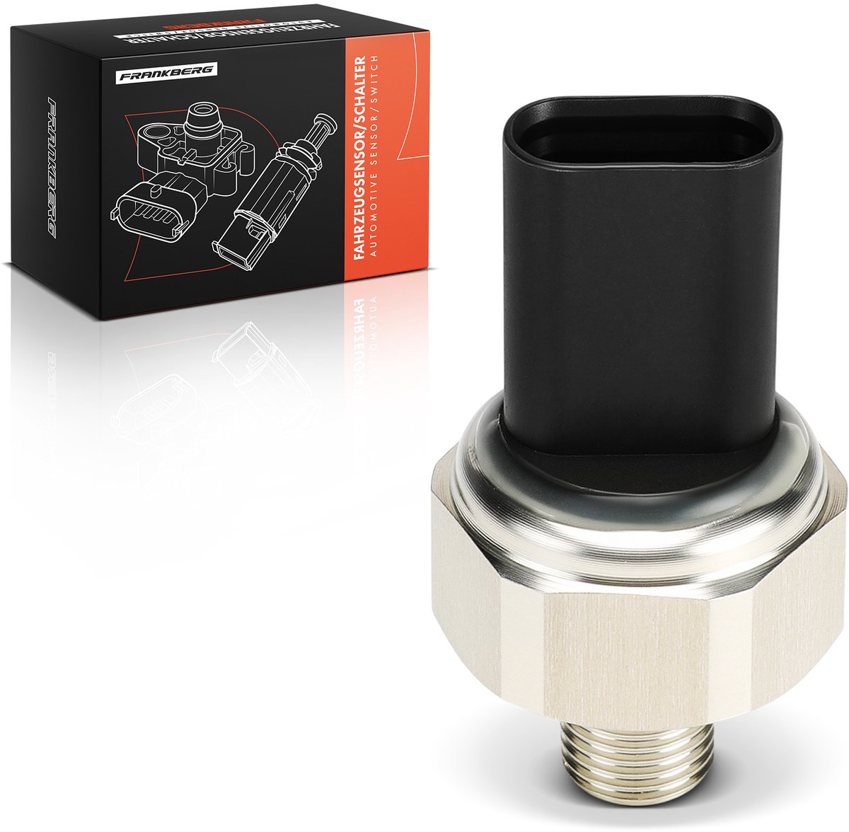 Frankberg 1x Sensor Brandstofdruk voor FORD
