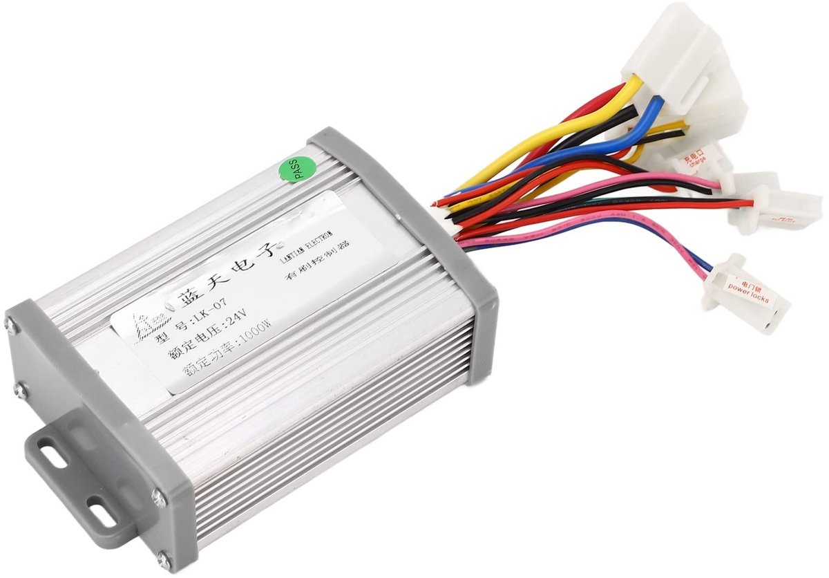 ONF3 - Elektrische Motorcontroller - 24V 1000W - Aluminium Behuizing - Geschikt voor E-Fiets - Vervangende Besturingskast voor Scooter