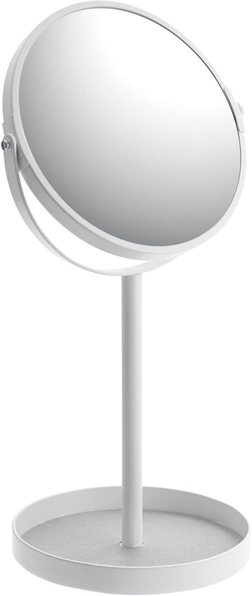 Accessoire Tray Spiegel - Make-up Tafelspiegel - Make-up Aanbrengen - 360 Graden Draaibaar - 17.5 x 14 x 33 cm