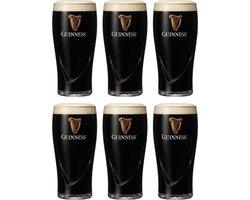 Guinness Bierglazen Pint 500 ml - 6 Stuks