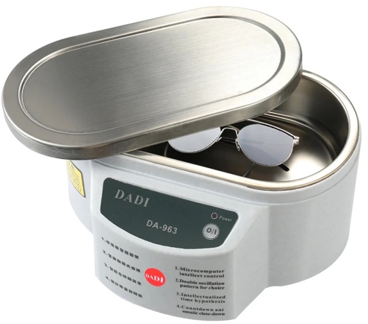 DIMICO - Ultrasone Reiniger 600ML - Ultrasoonreinigers - Reinigingsapparaat – 40kHz – 30W – Digitale Ultrasoon Cleaner – 220V