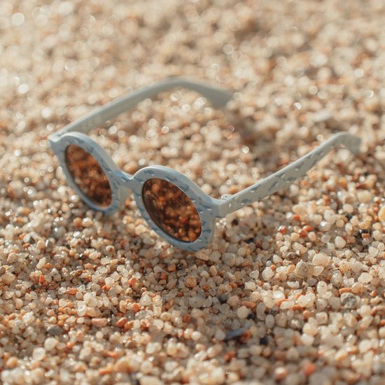 Little Dutch kinderzonnebril Ocean Splash - blauwe zonnebril - sunglasses van Merkloos — afbeelding 5