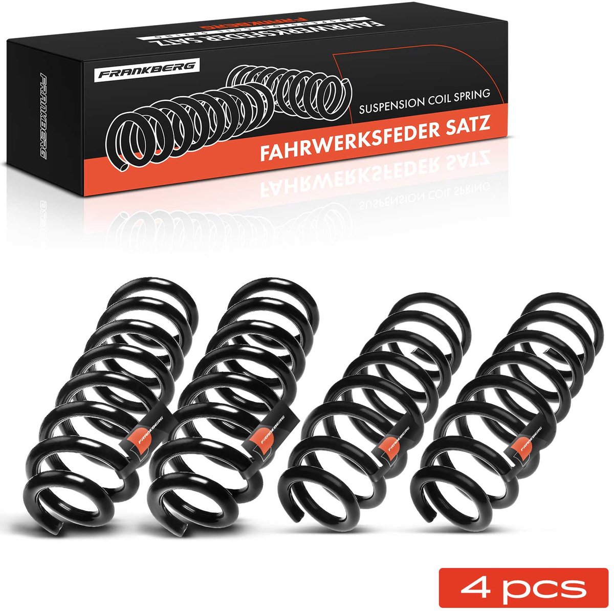 Frankberg 4x Veer Vooras Achteras voor Audi Q7 4LB 4MB 4MG