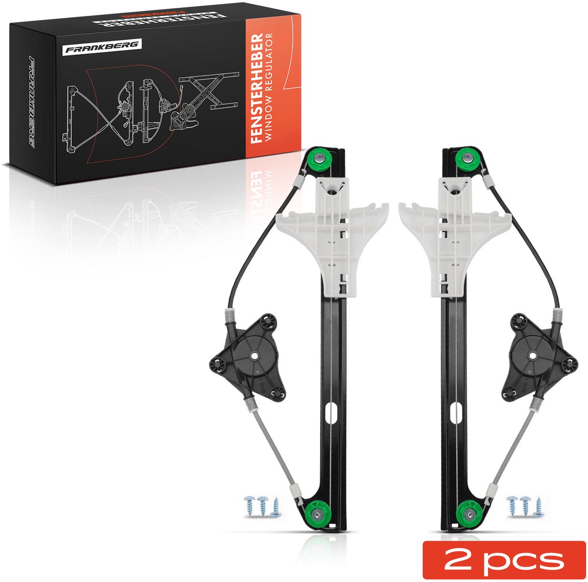 Frankberg 2x Raambediening Elektrisch Achter voor VW