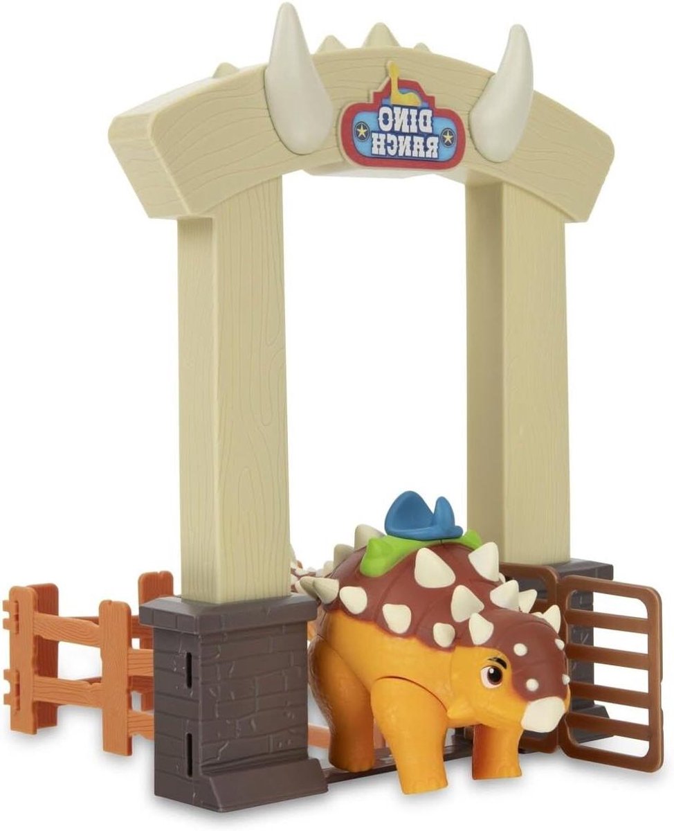 Dino Actie Pak - Dino Speelgoed - Avontuurlijk Spelen - Hoogwaardig Materiaal - Piccolo Formaat - Meerkleurig