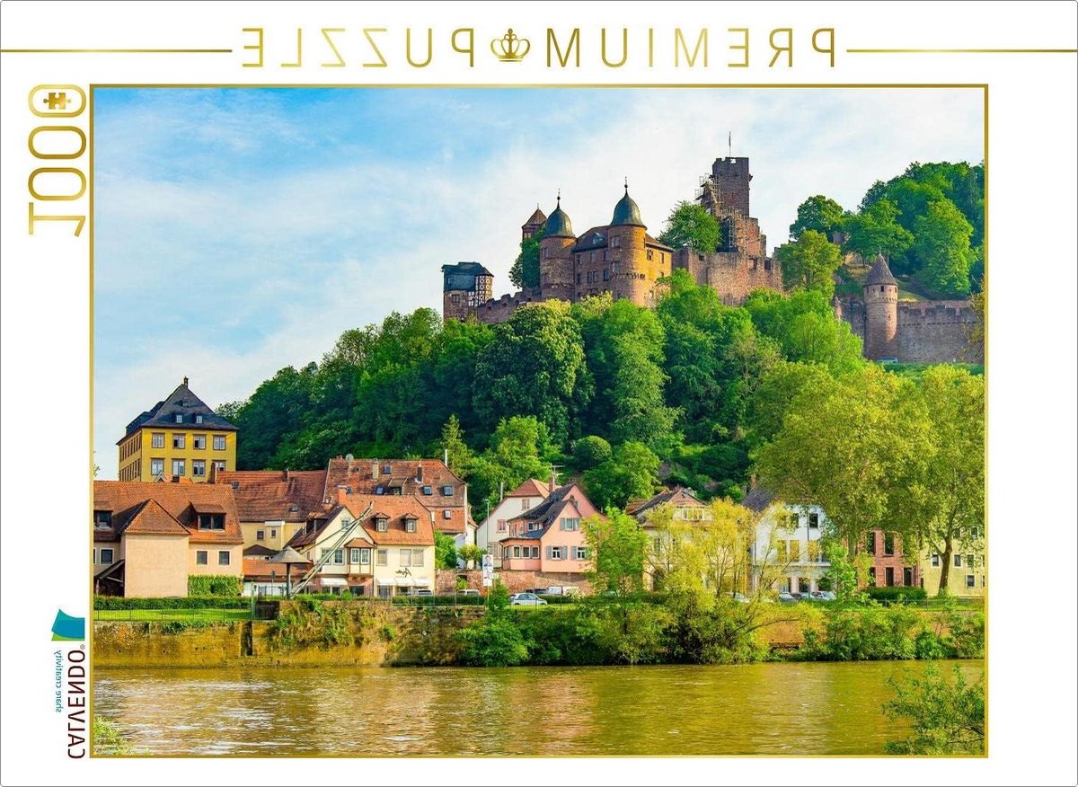 Legpuzzel 1000 stukjes - Puzzel stad - Ontspannend tijdverdrijf - Gemaakt in Duitsland - 64 x 48 cm - Meerkleurig