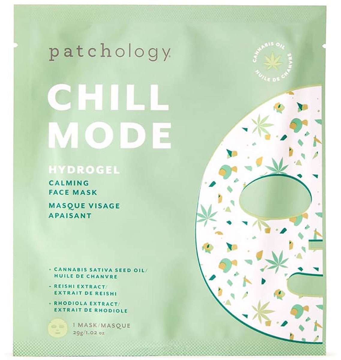 Patchology Hydrogel Gel Sheetmasker Chill Mode -