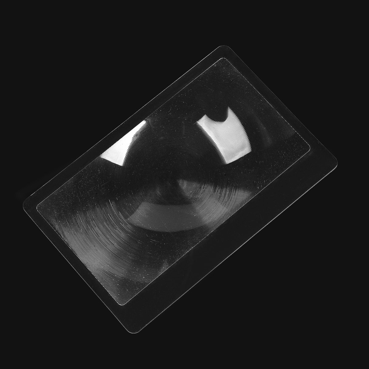 Set van 10 – 5x Vergroting – Ultradunne Fresnel-vergrootglazen in bladwijzervorm – Draagbaar kaartformaat (85×55 mm) – Leeshulpmiddel
