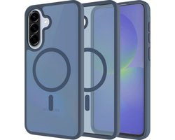 Coque Just in Case adaptée pour Samsung Galaxy A37 - Compatible MagSafe - Coque arrière Military Grade - Bleu