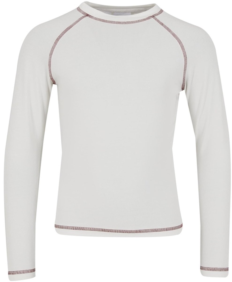 Urban Classics Contrast Jersey Kinder Longsleeve shirt Kids 110/116 Gebroken Creme
