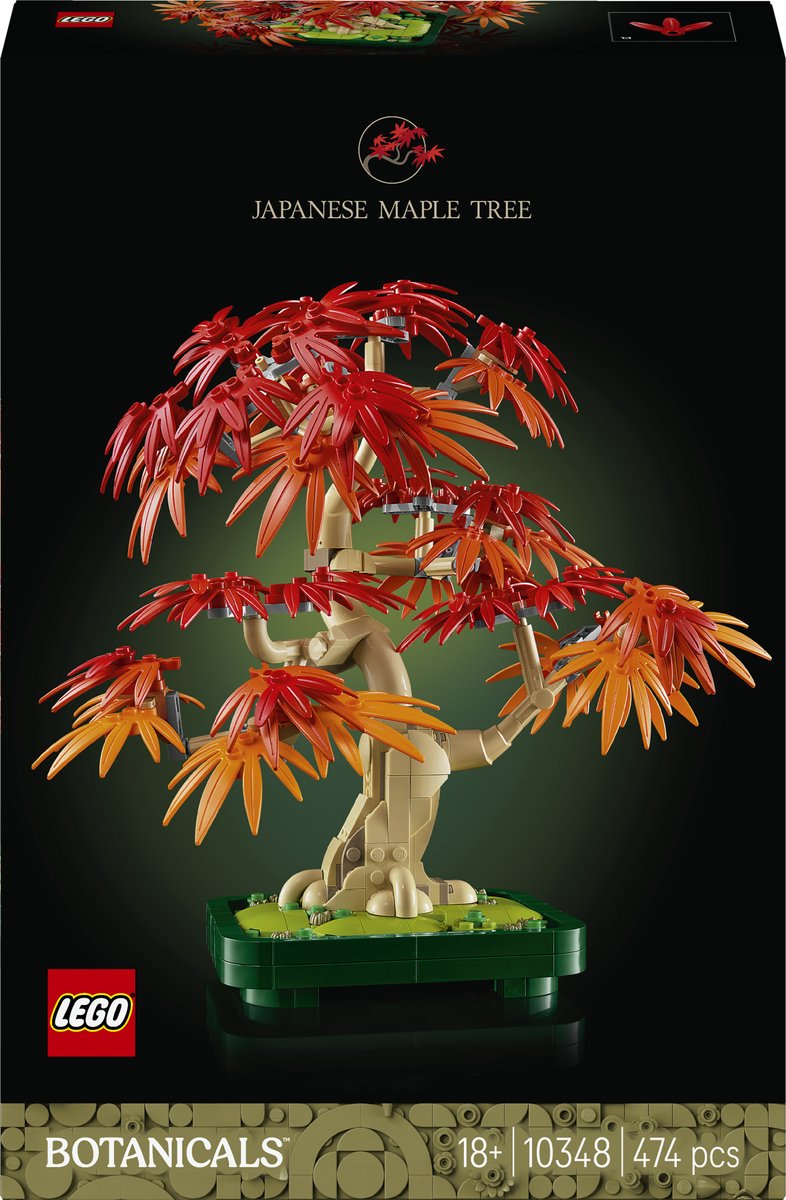 LEGO Botanicals Japanse Esdoorn Bonsaiboompje - 10348 — afbeelding 10