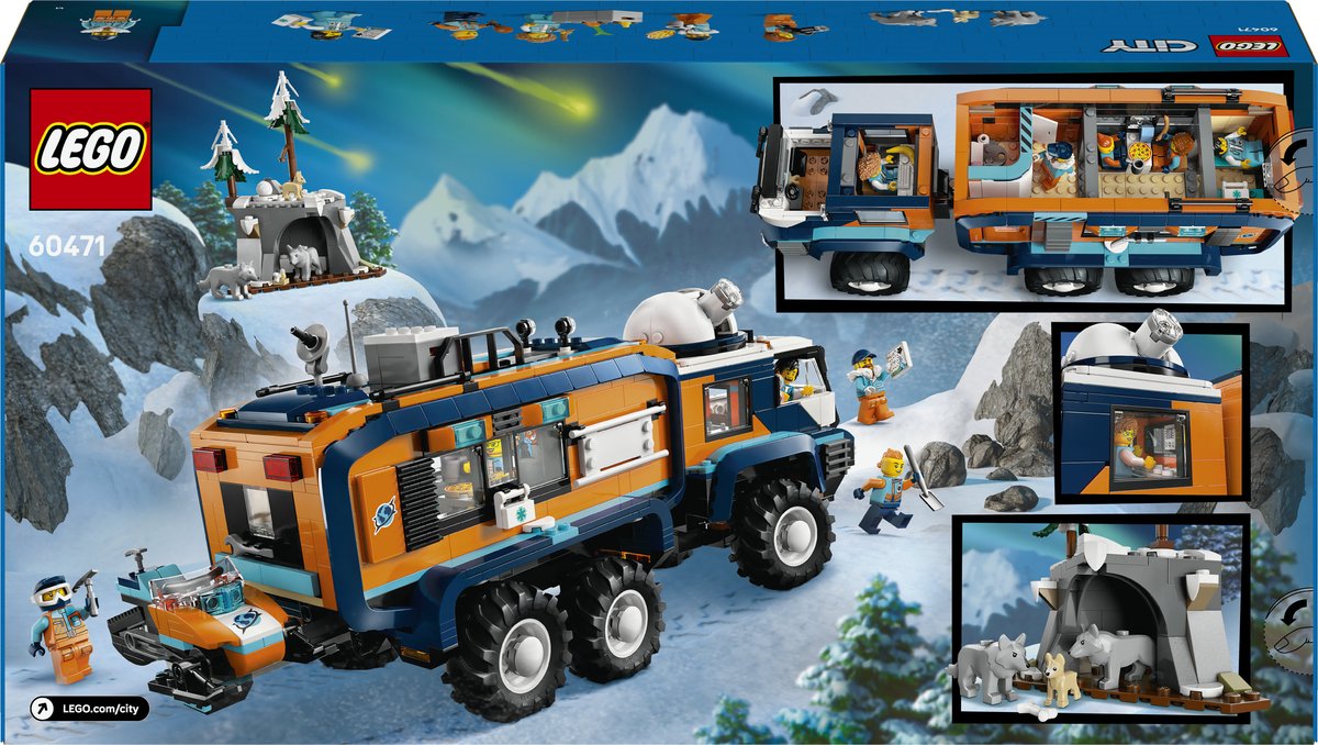 LEGO® City Laboratoriumtruck op de Noordpool Bouwset - 60471 — afbeelding 16