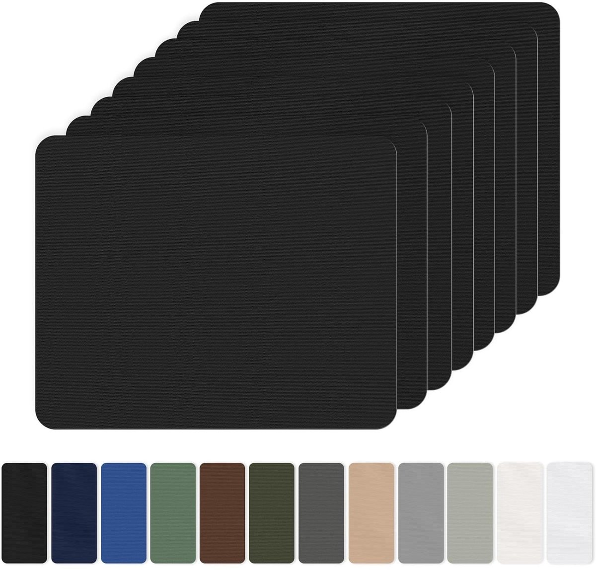 Waterdichte Zelfklevende Nylon Patches 20x15cm - 8 Stuks voor Tenten, Jassen en Slaapzakken