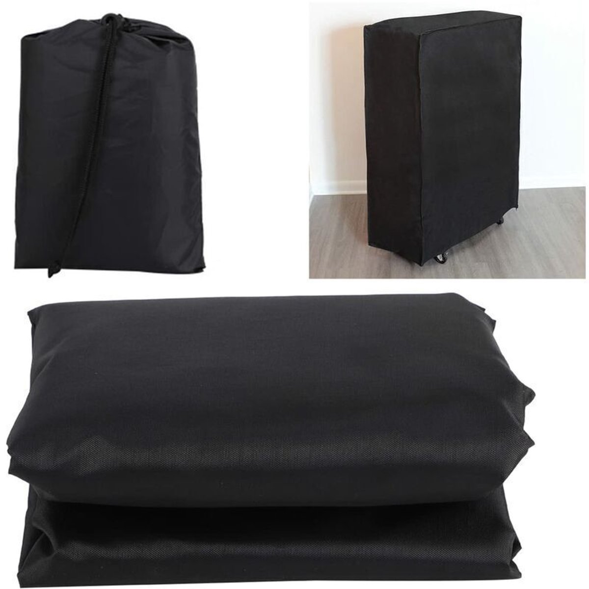Opvouwbare bedhoes, universele opvouwbare bedhoes, universele opberghoes, afgeschikt vooringen: 85 x 33 x 107 cm (33,5 inch x 13 inch x 42 inch), geschikt voor strandstoelen.