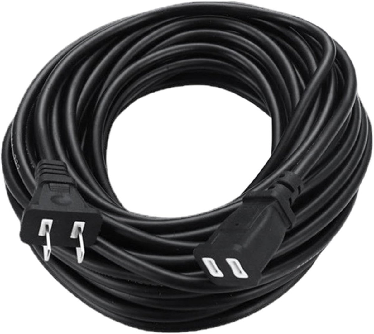 Waterdichte Verlengkabel - Buiten Snoer - Tuin Verlichting - Koudebestendig PVC - 10 Meter - Zwart