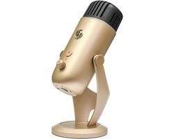 Arozzi Colonna USB Gaming Microfoon – Voor PC & Streaming – Goud