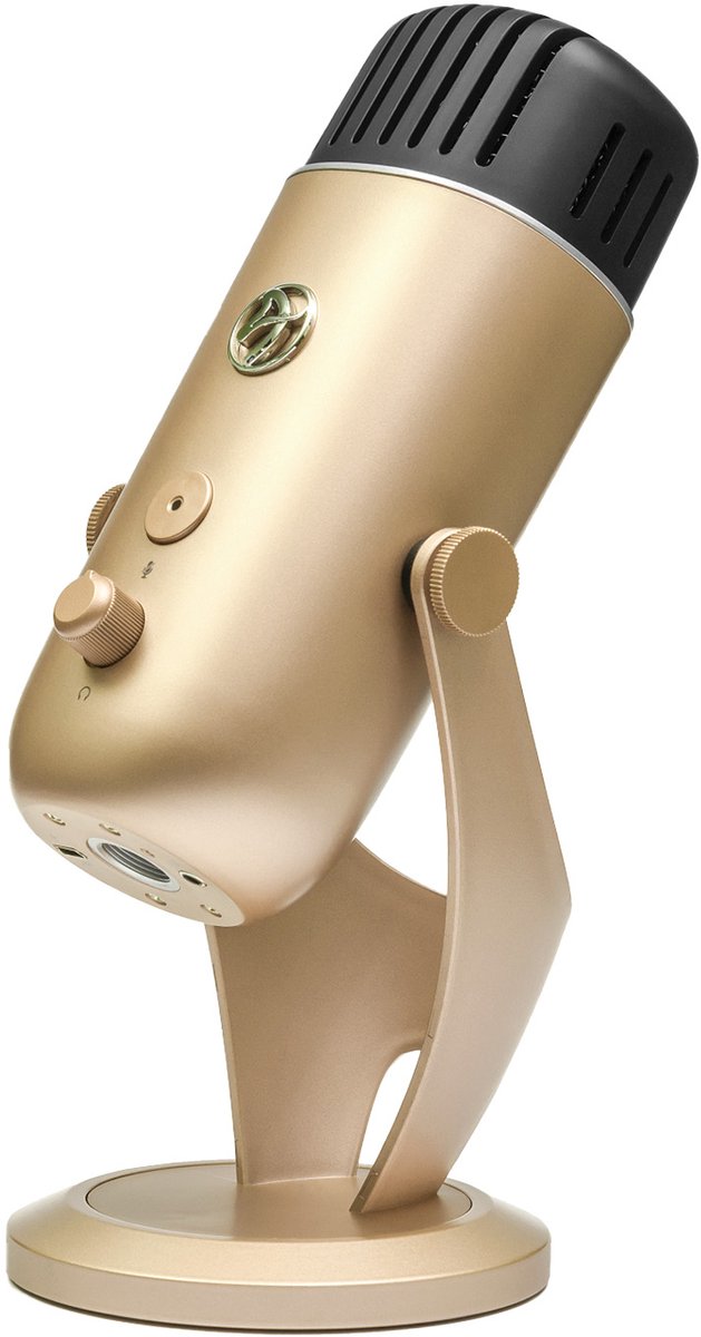 Arozzi Colonna USB Gaming Microfoon - Voor PC & Streaming - Goud