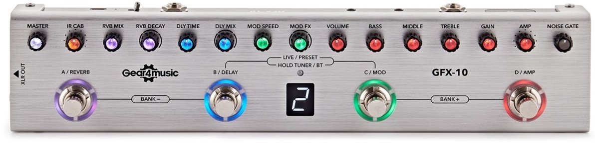 Gitaar Multi Effecten Pedaal van Gear4music