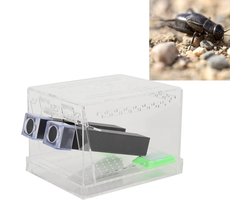Complete Cricket Care Kit met Voeder- en Waterbak voor Thuis en Kantoor - Ideaal voor Insecten en Reptielen