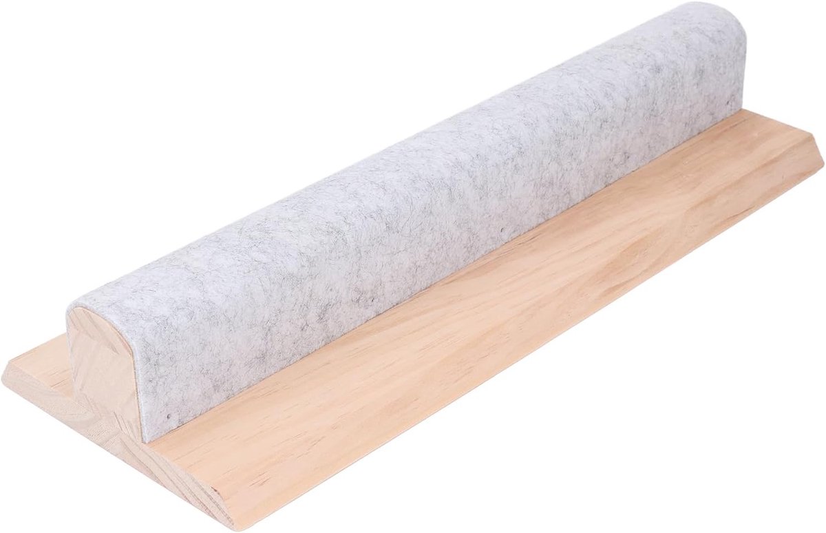 Houtwol Drukken Tool - Stoffen Punt Tool - Quilten Strijken - Professionele Afvlakking - 41 x 16 x 7 cm