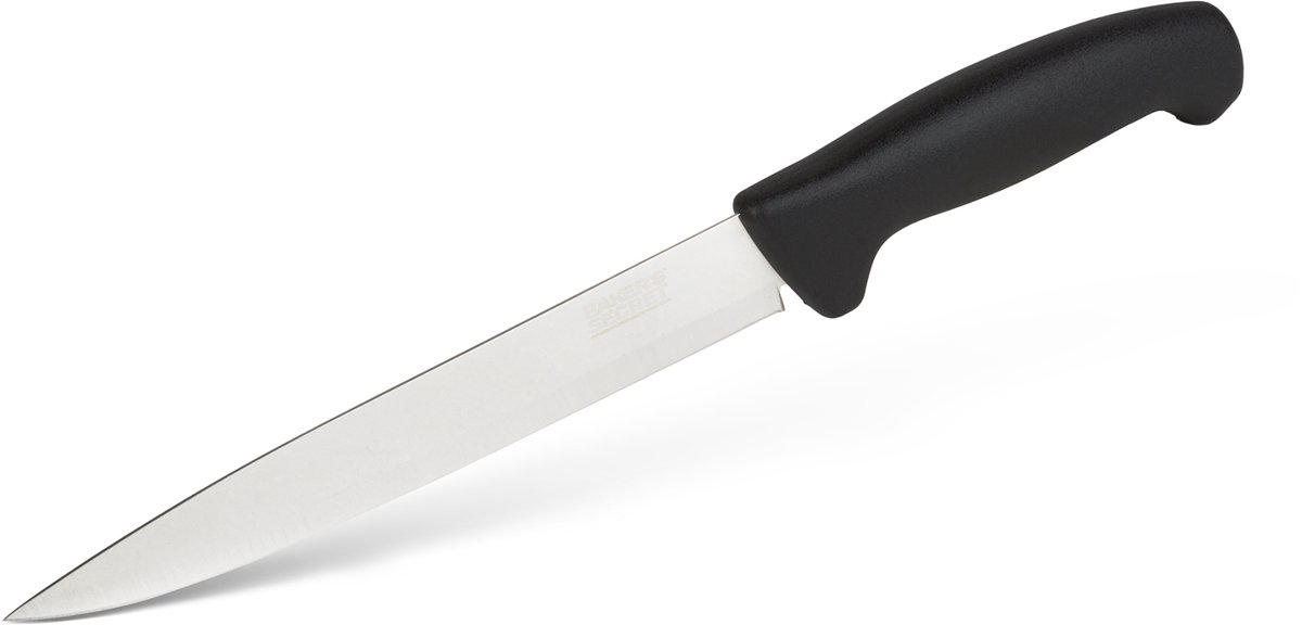 Koksmes 8 Inch RVS - Professioneel Keukenmes voor Vlees - Groenten en Fruit - Scherp Snijmes met Antislip Handgreep - Universeel Chefmes - RVS Keukenmes - 20 cm Lemmet [BS41022]