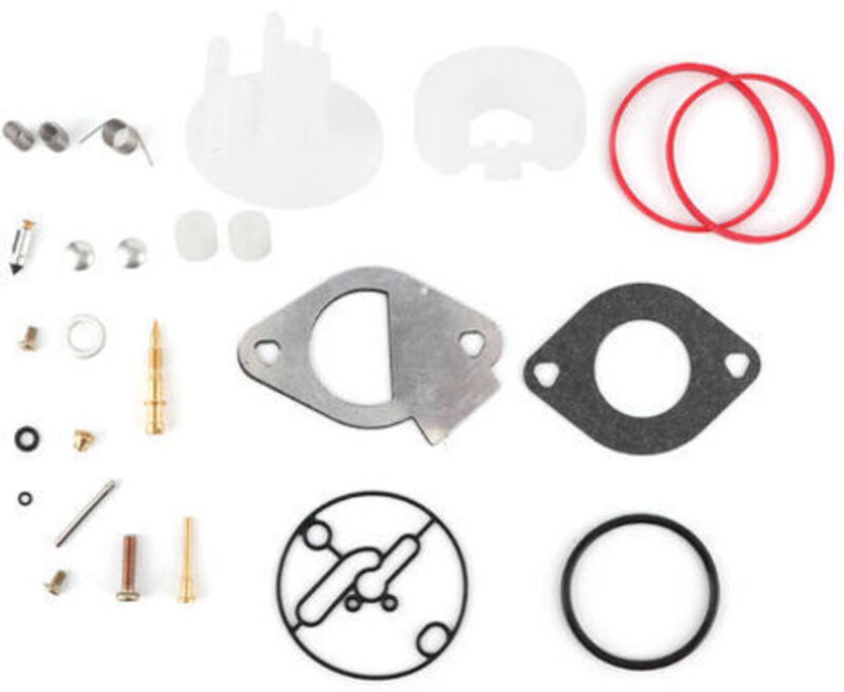 Geschikt geschikt voor Briggs & Stratton carburateurreparatiesets 796184, 796081 en 790727. Materialen: Legering, kunststof, rubber. Snelle en eenvoudige installatie.