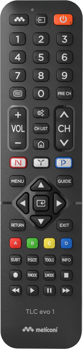 MELICONI - afstandsbediening voor Samsung TLC EVO.1 - 808041
