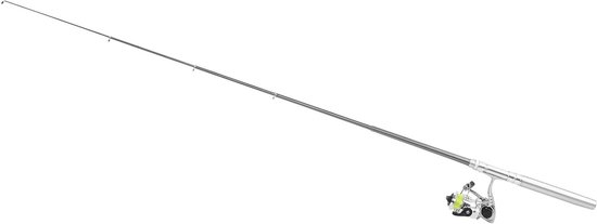 Byshayne- Hengel Mini Penvorm - Draagbare Hengel met Reel - Ultralicht Aluminium - Rotsvissen/Riviervissen/Zeevissen - Hoogwaardige Materiaal - 4,3:1 Snelheidsverhouding - Visstok van Byshayne — afbeelding 2