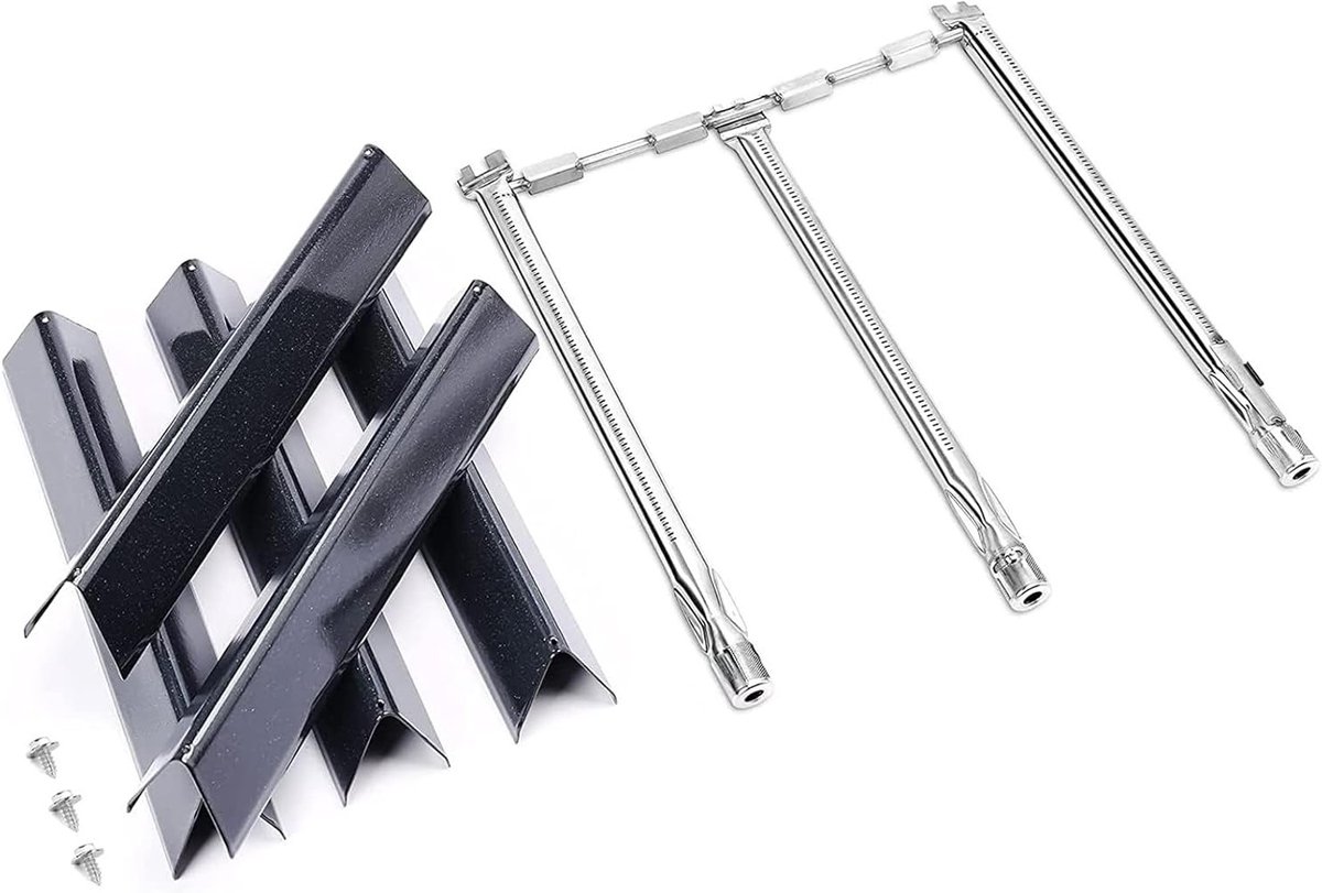 Burner en Flavorizer Bar voor Weber Spirit I 300 Series - Vervangonderdelen voor E310, S31