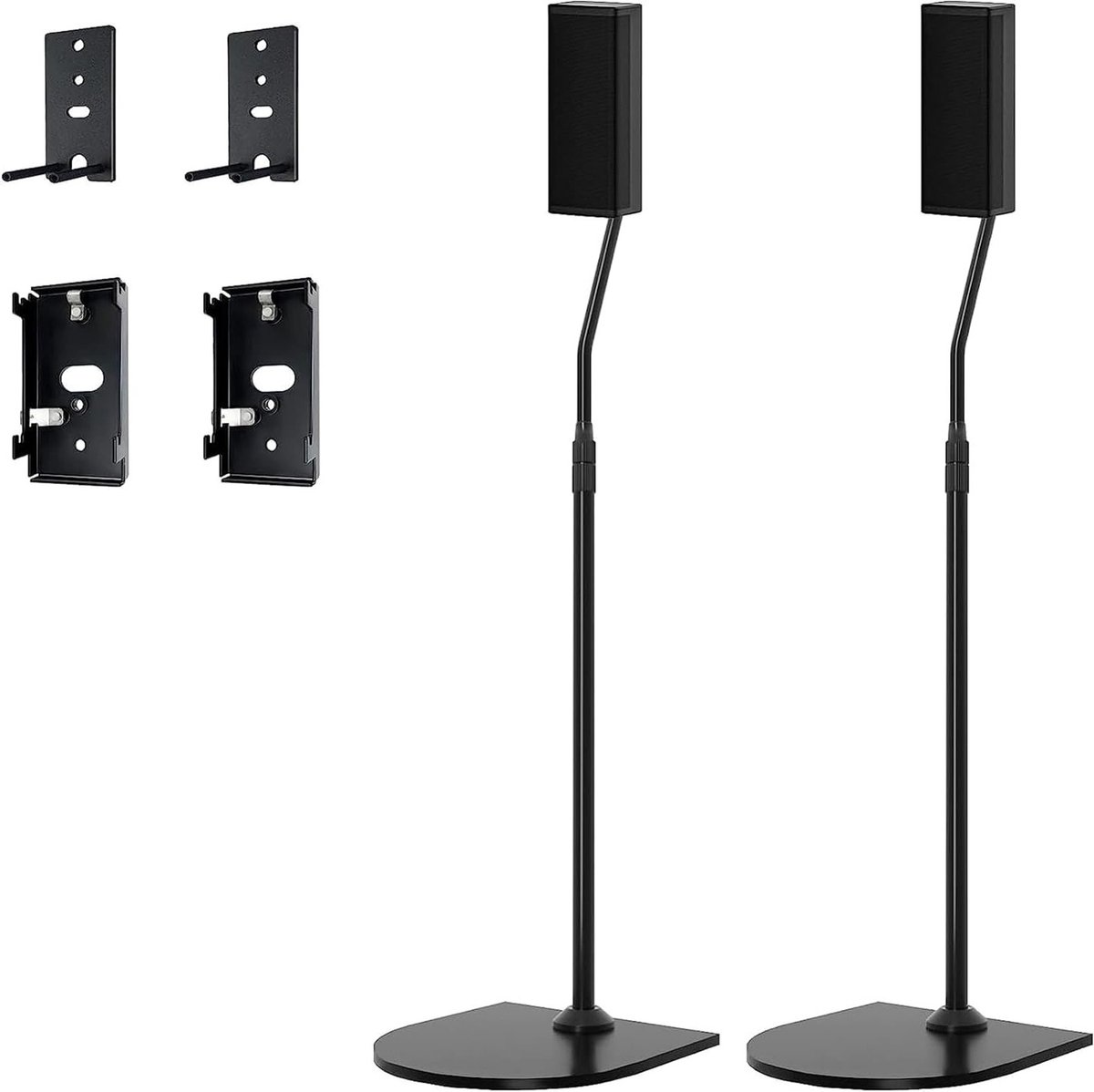 Verstelbare standaard voor surround speakers, geschikt voor Bose Surround 700 en Lifestyle 650, met Slideconnect-bevestiging